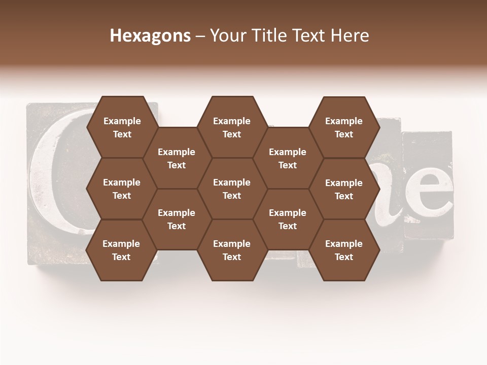 Font Retro Words PowerPoint Template