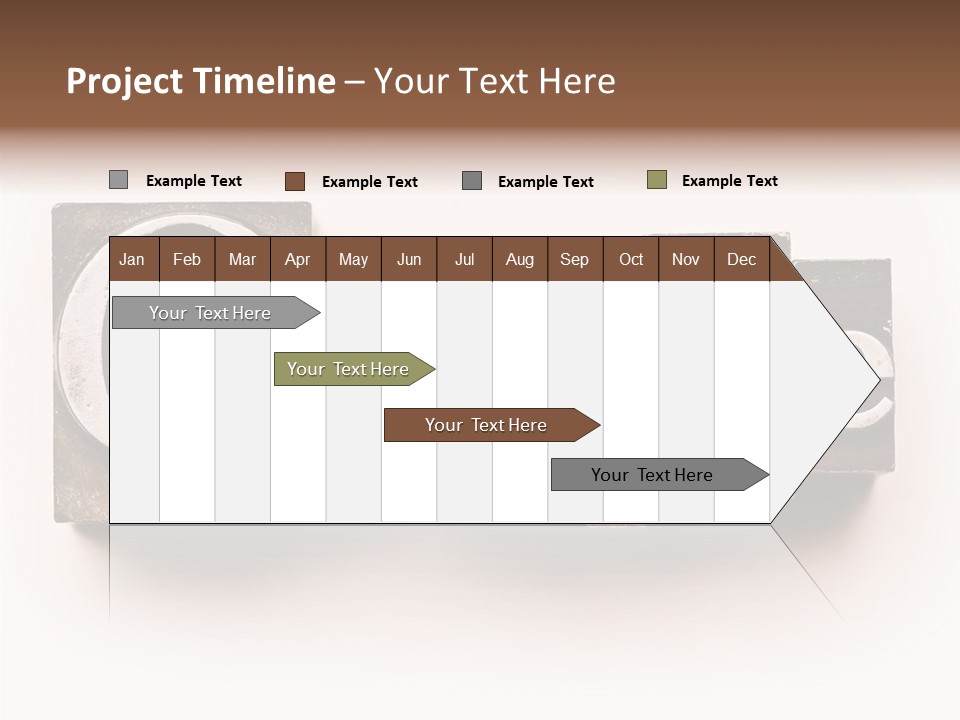 Font Retro Words PowerPoint Template