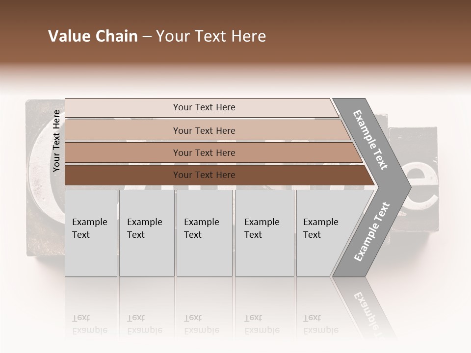 Font Retro Words PowerPoint Template