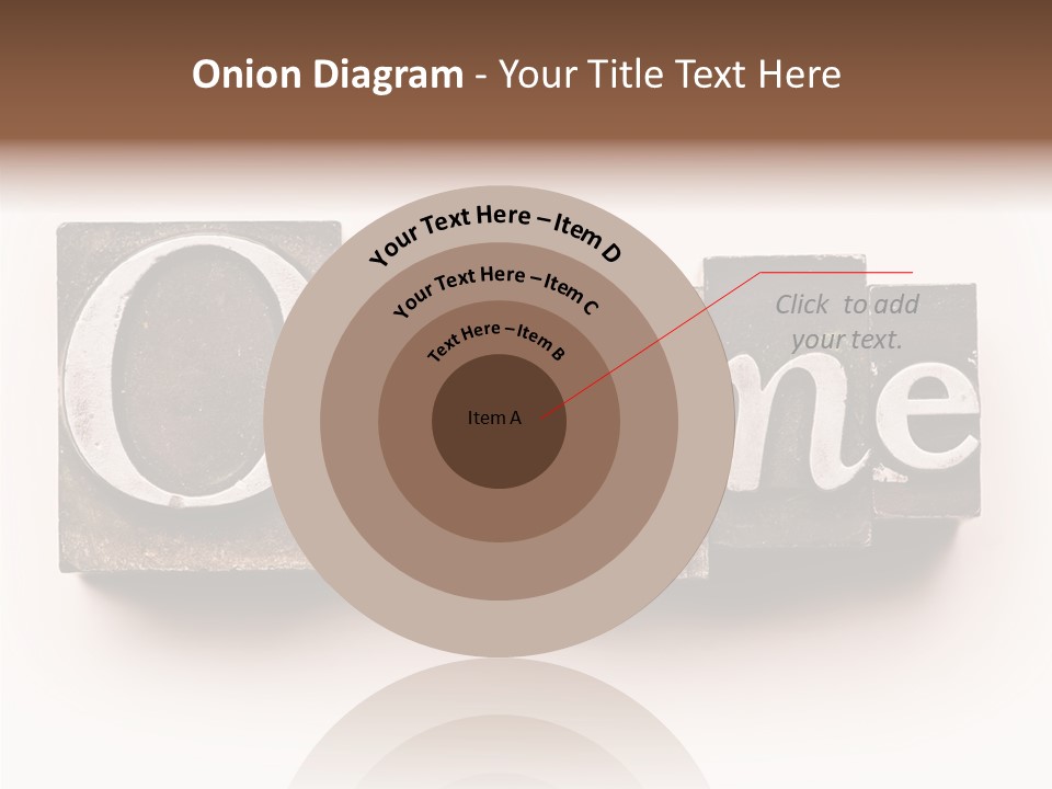 Font Retro Words PowerPoint Template