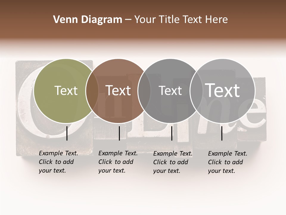 Font Retro Words PowerPoint Template