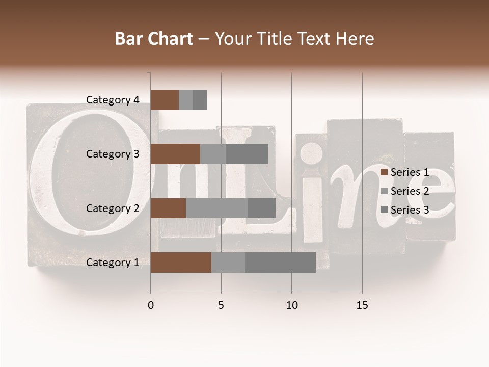 Font Retro Words PowerPoint Template