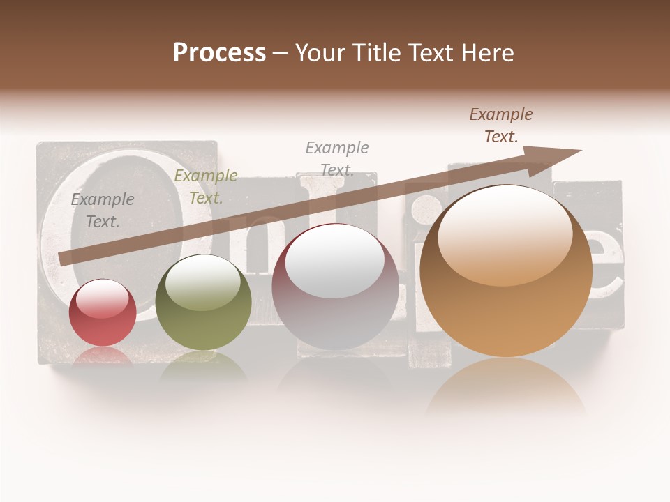 Font Retro Words PowerPoint Template