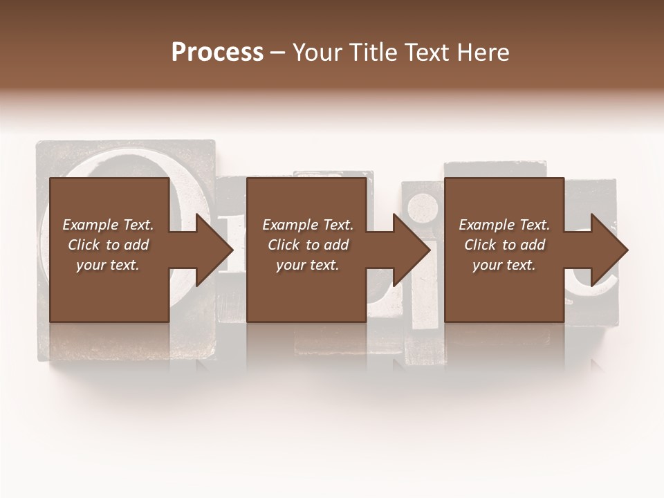 Font Retro Words PowerPoint Template