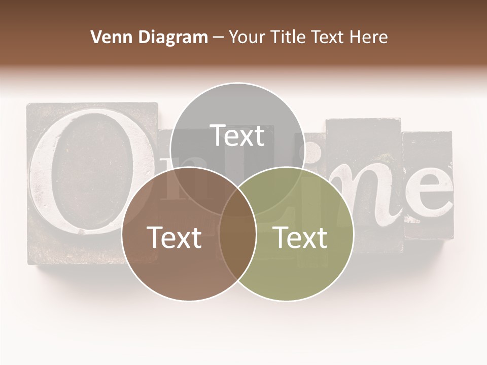 Font Retro Words PowerPoint Template