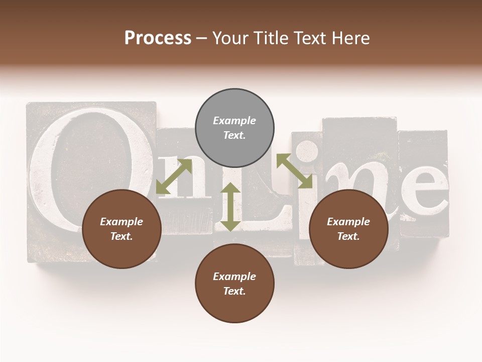 Font Retro Words PowerPoint Template