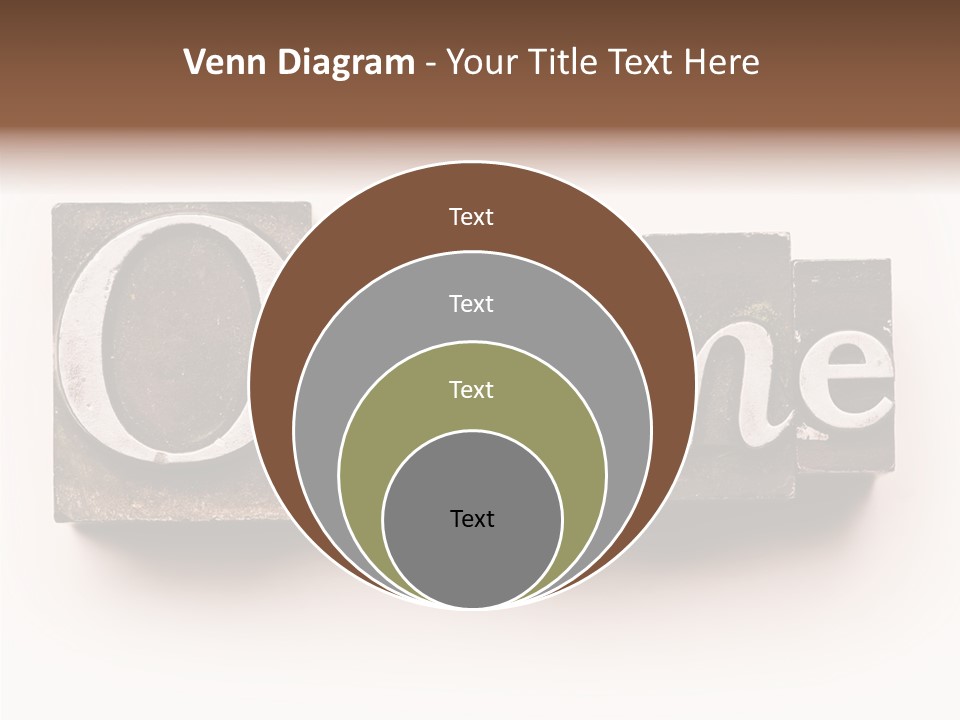 Font Retro Words PowerPoint Template