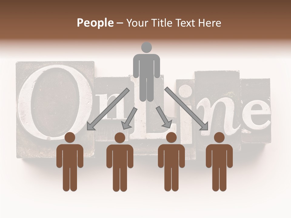 Font Retro Words PowerPoint Template