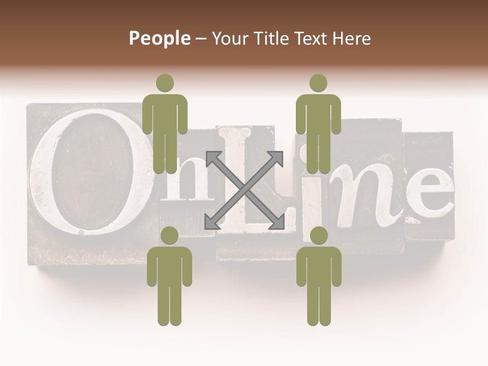 Font Retro Words PowerPoint Template