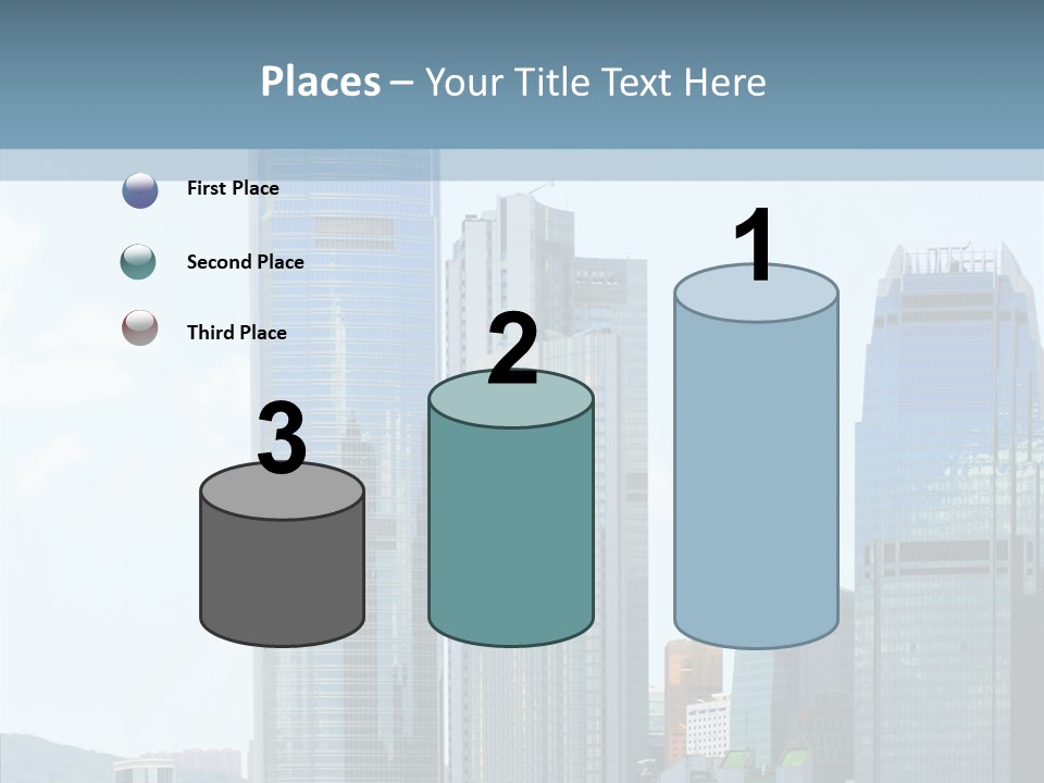 Colorful Sea Chinese PowerPoint Template