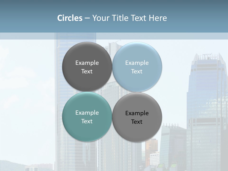 Colorful Sea Chinese PowerPoint Template