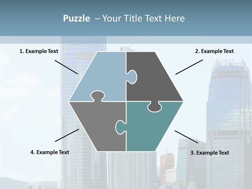 Colorful Sea Chinese PowerPoint Template