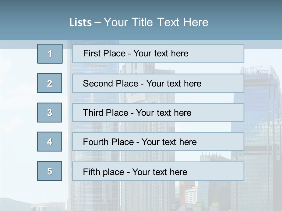 Colorful Sea Chinese PowerPoint Template