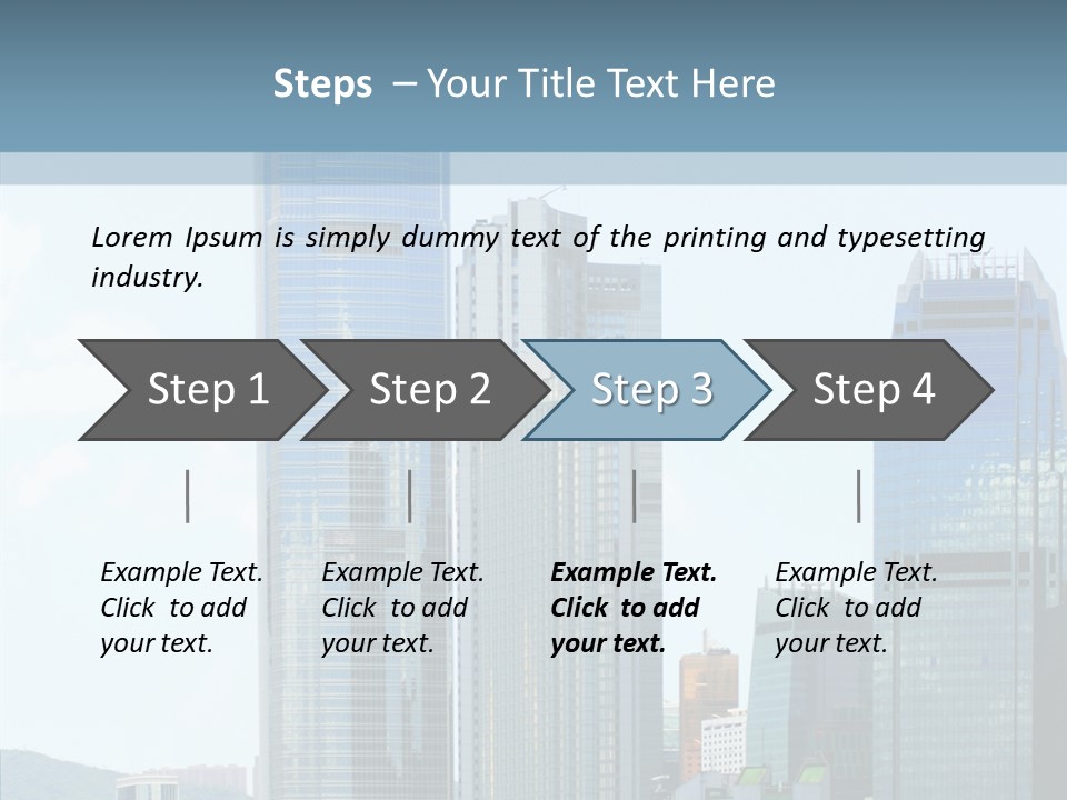 Colorful Sea Chinese PowerPoint Template