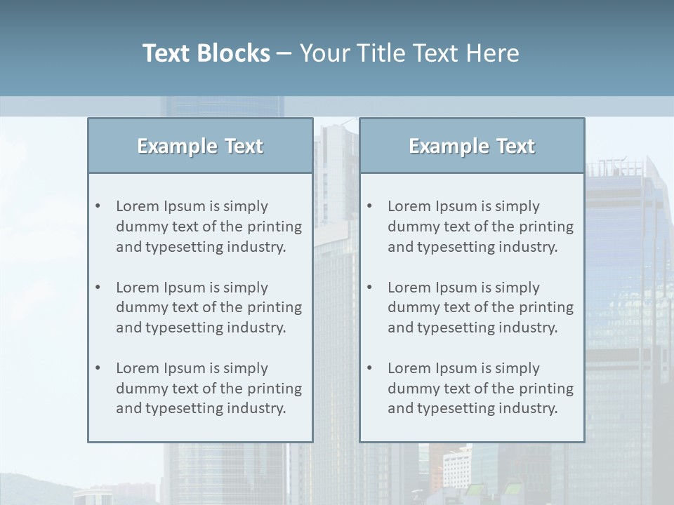 Colorful Sea Chinese PowerPoint Template