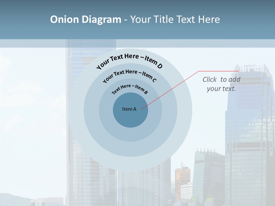 Colorful Sea Chinese PowerPoint Template