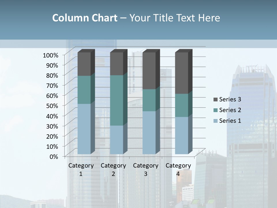 Colorful Sea Chinese PowerPoint Template