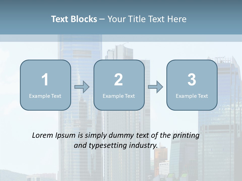 Colorful Sea Chinese PowerPoint Template