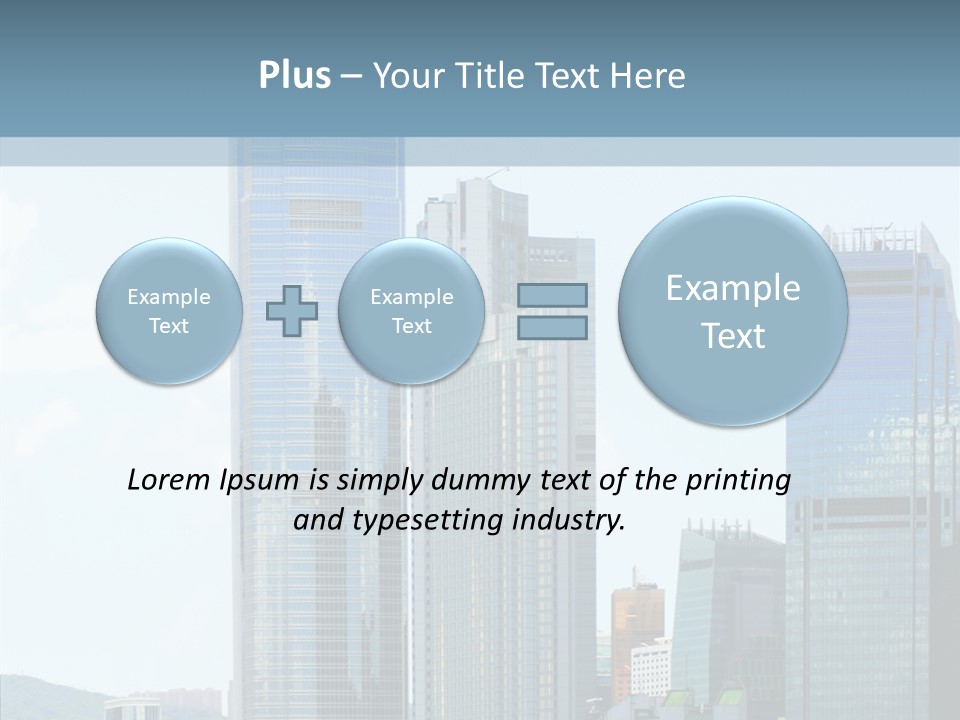 Colorful Sea Chinese PowerPoint Template