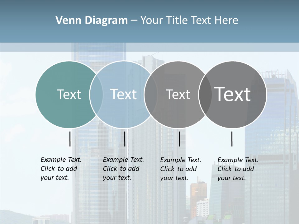 Colorful Sea Chinese PowerPoint Template