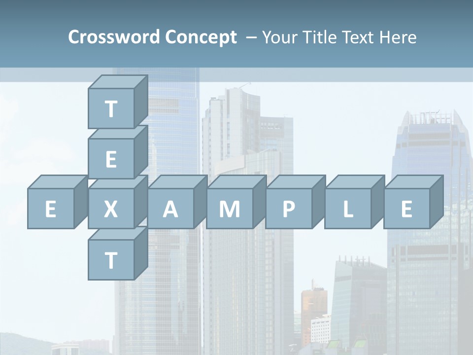 Colorful Sea Chinese PowerPoint Template