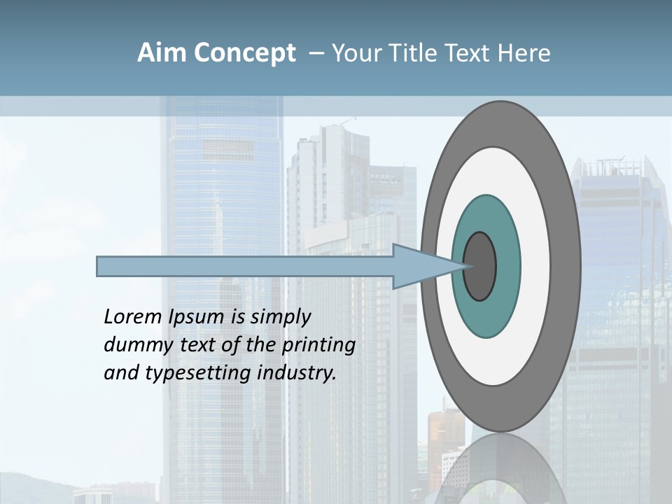 Colorful Sea Chinese PowerPoint Template