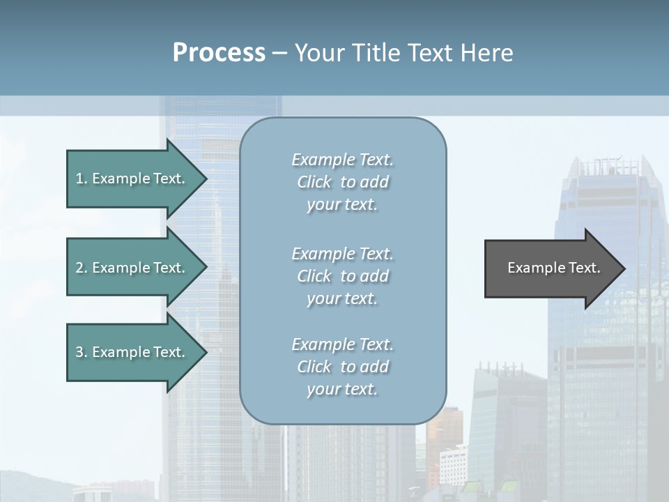 Colorful Sea Chinese PowerPoint Template