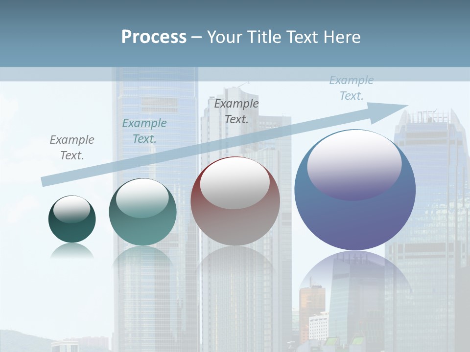 Colorful Sea Chinese PowerPoint Template