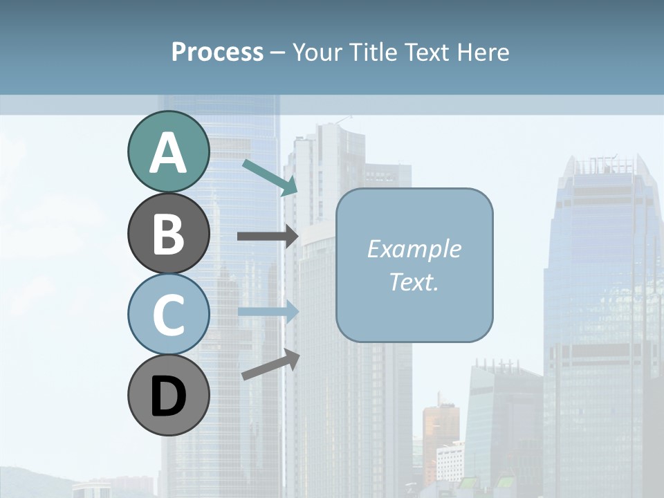 Colorful Sea Chinese PowerPoint Template