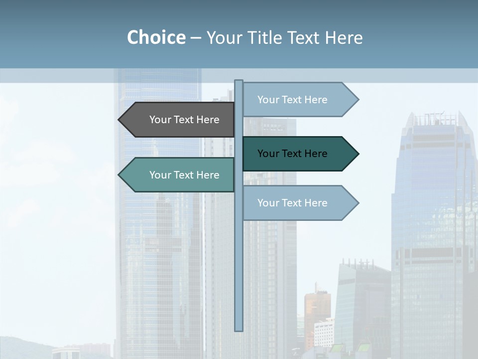 Colorful Sea Chinese PowerPoint Template