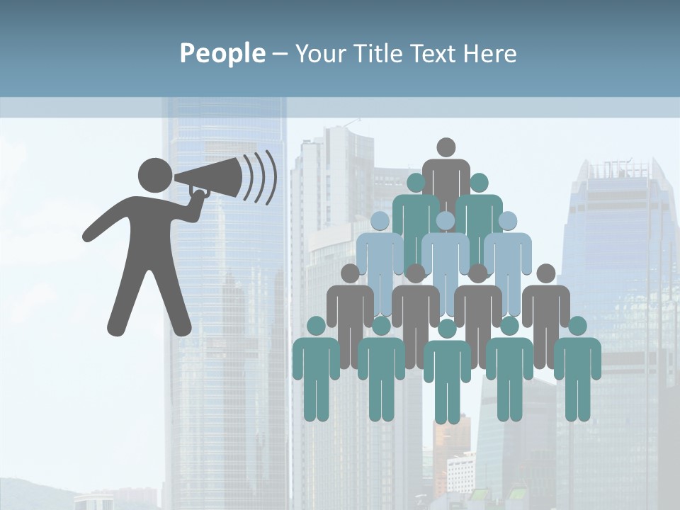 Colorful Sea Chinese PowerPoint Template