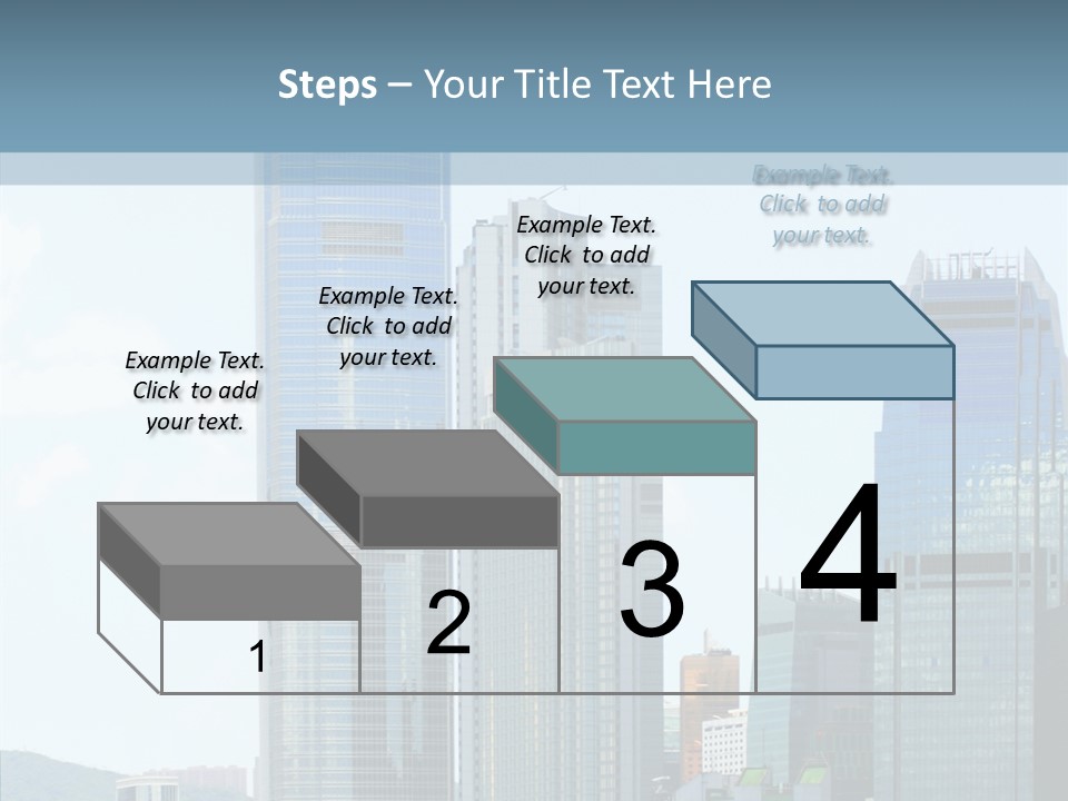 Colorful Sea Chinese PowerPoint Template