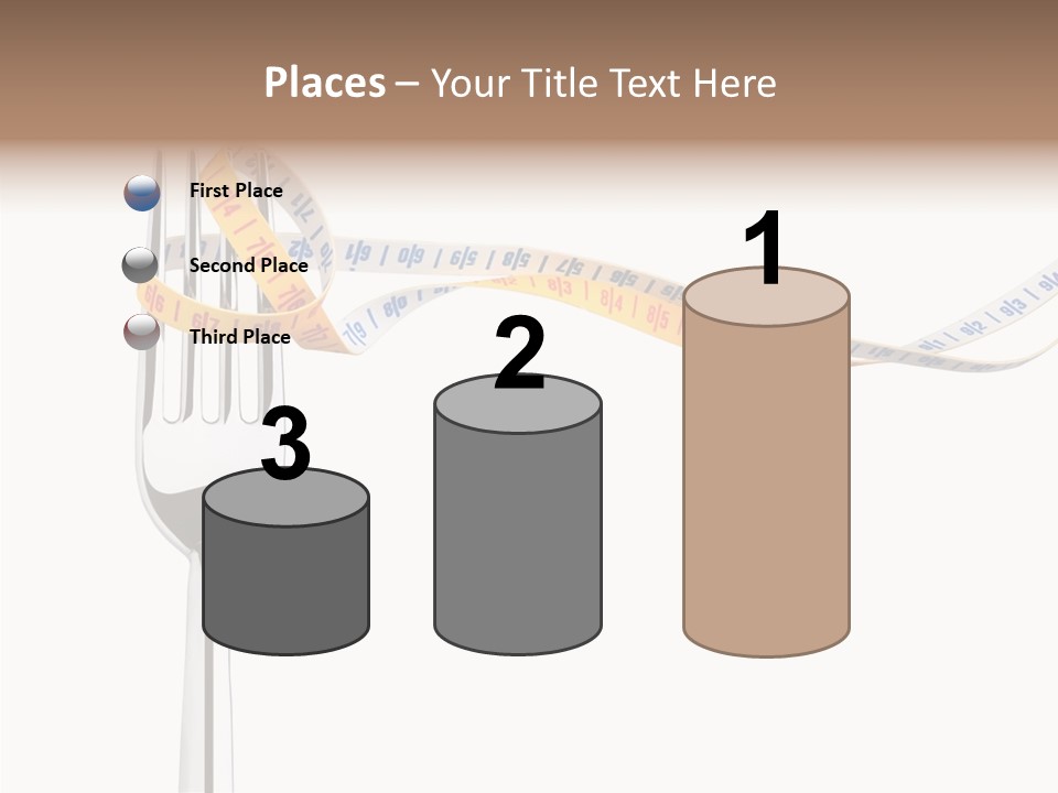 Close Lifestyle Overweight PowerPoint Template