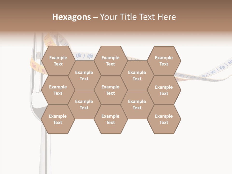 Close Lifestyle Overweight PowerPoint Template