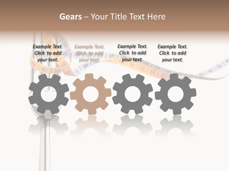 Close Lifestyle Overweight PowerPoint Template