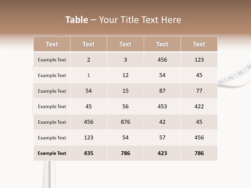 Close Lifestyle Overweight PowerPoint Template