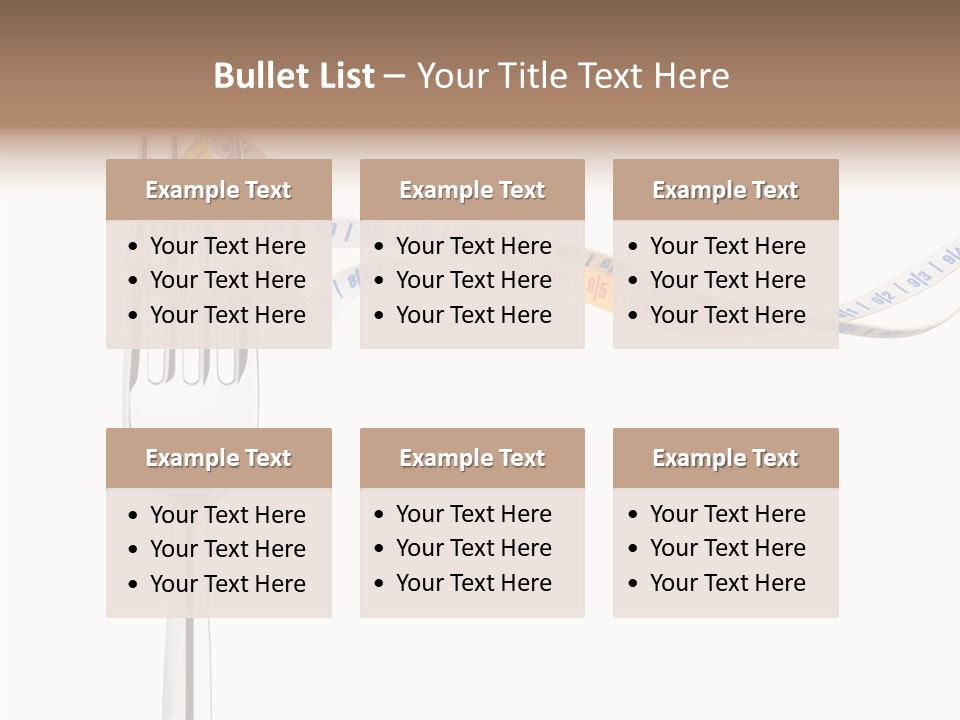 Close Lifestyle Overweight PowerPoint Template