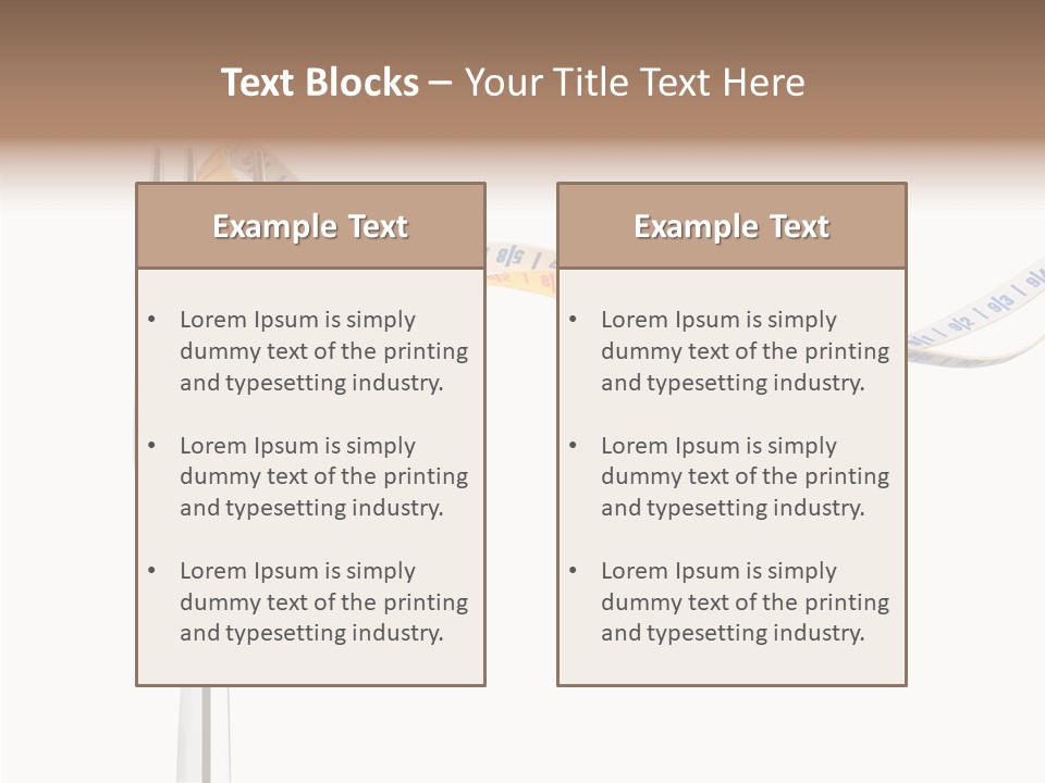 Close Lifestyle Overweight PowerPoint Template
