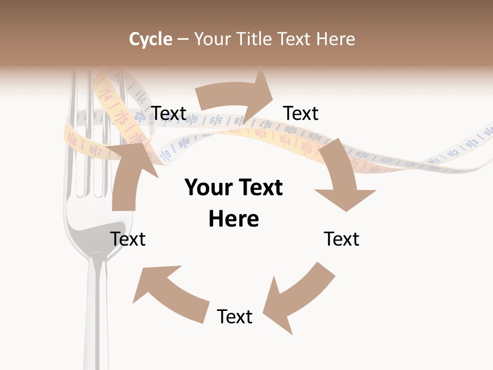 Close Lifestyle Overweight PowerPoint Template