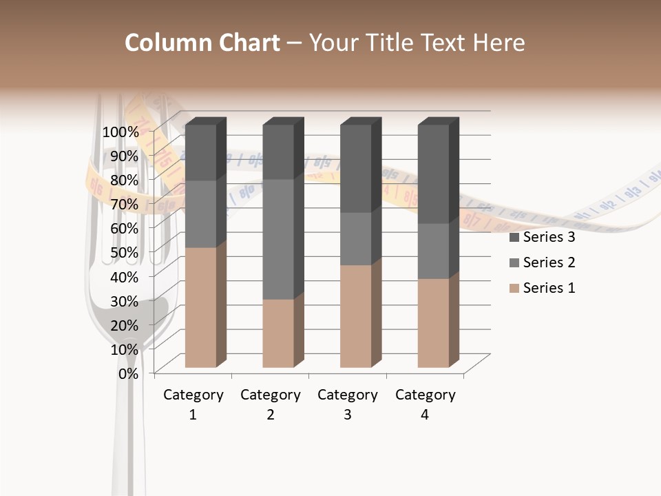 Close Lifestyle Overweight PowerPoint Template