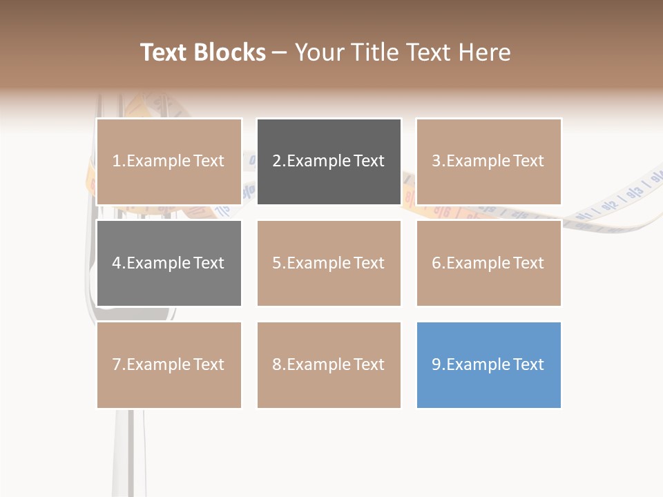 Close Lifestyle Overweight PowerPoint Template