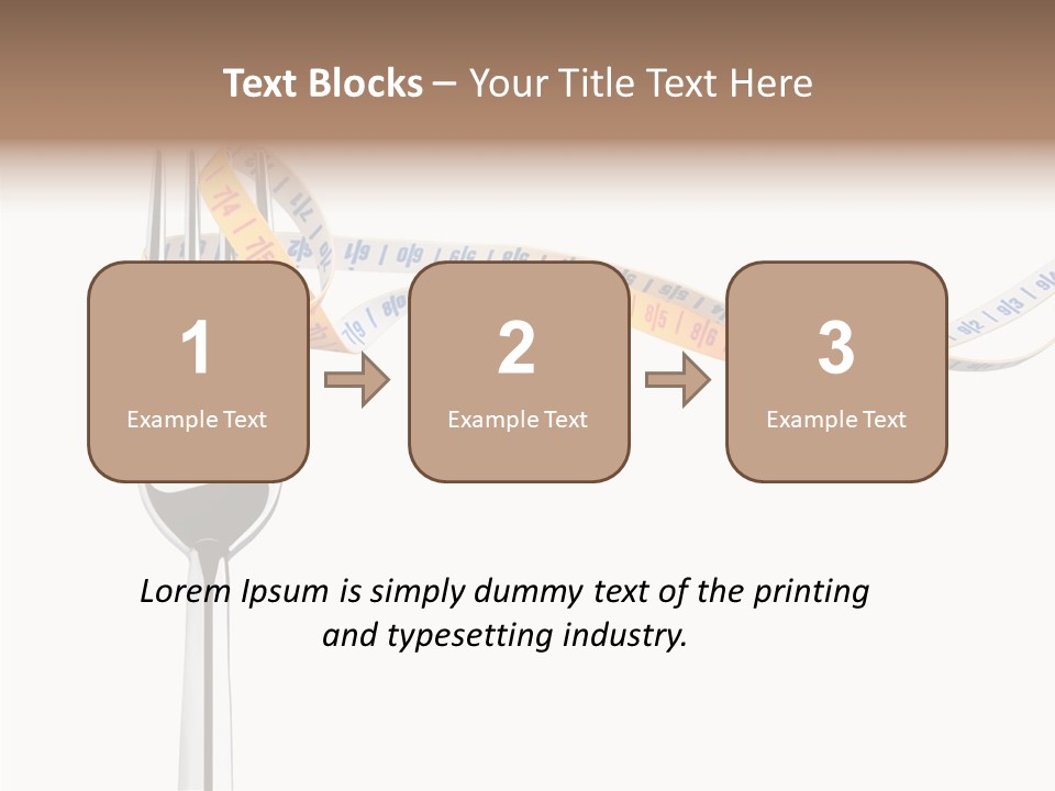 Close Lifestyle Overweight PowerPoint Template