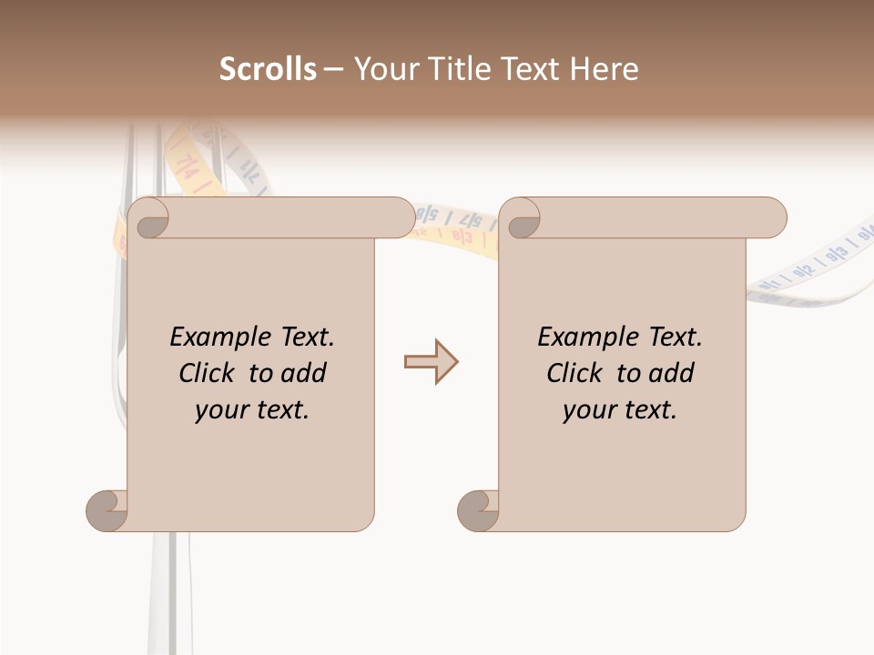 Close Lifestyle Overweight PowerPoint Template