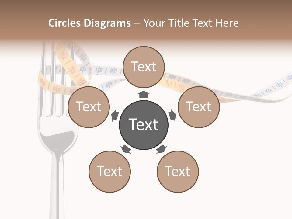 Close Lifestyle Overweight PowerPoint Template