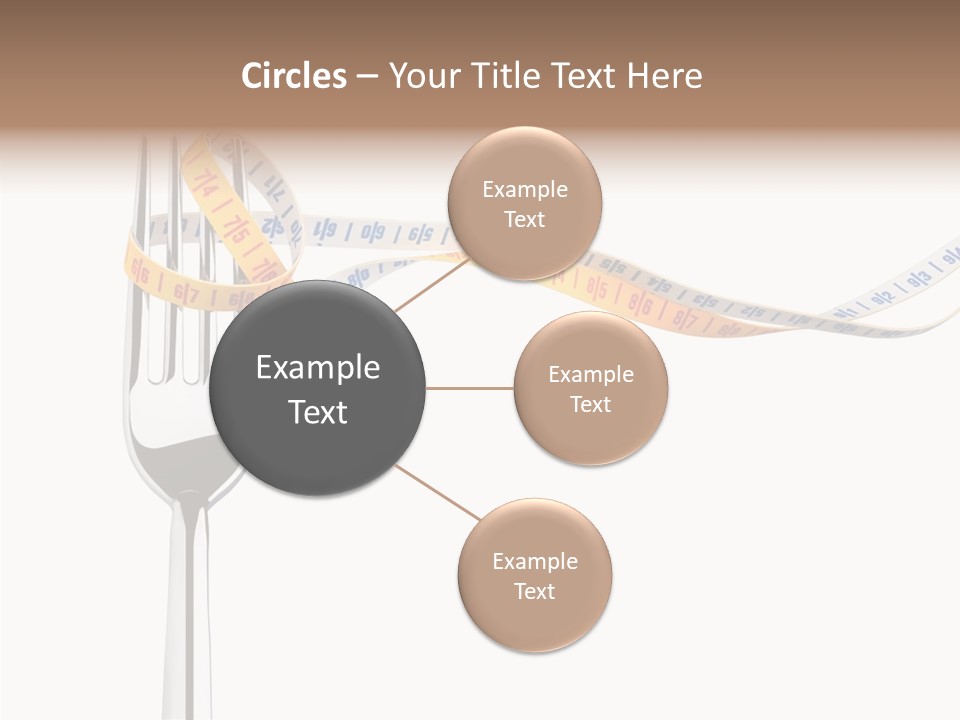 Close Lifestyle Overweight PowerPoint Template