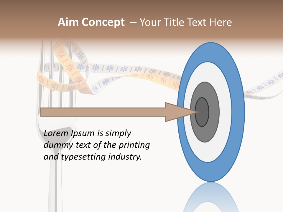 Close Lifestyle Overweight PowerPoint Template