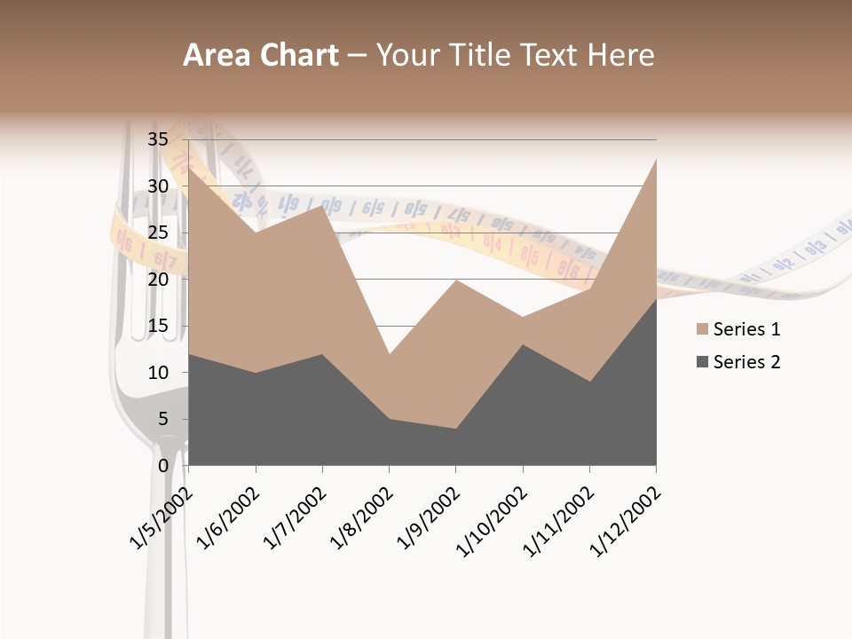 Close Lifestyle Overweight PowerPoint Template