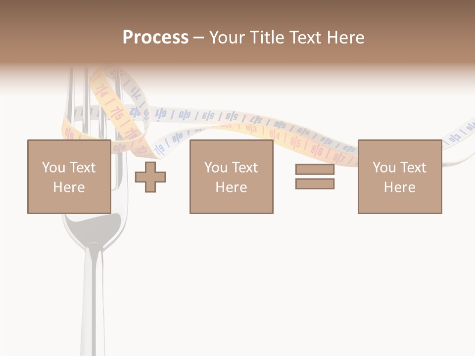 Close Lifestyle Overweight PowerPoint Template