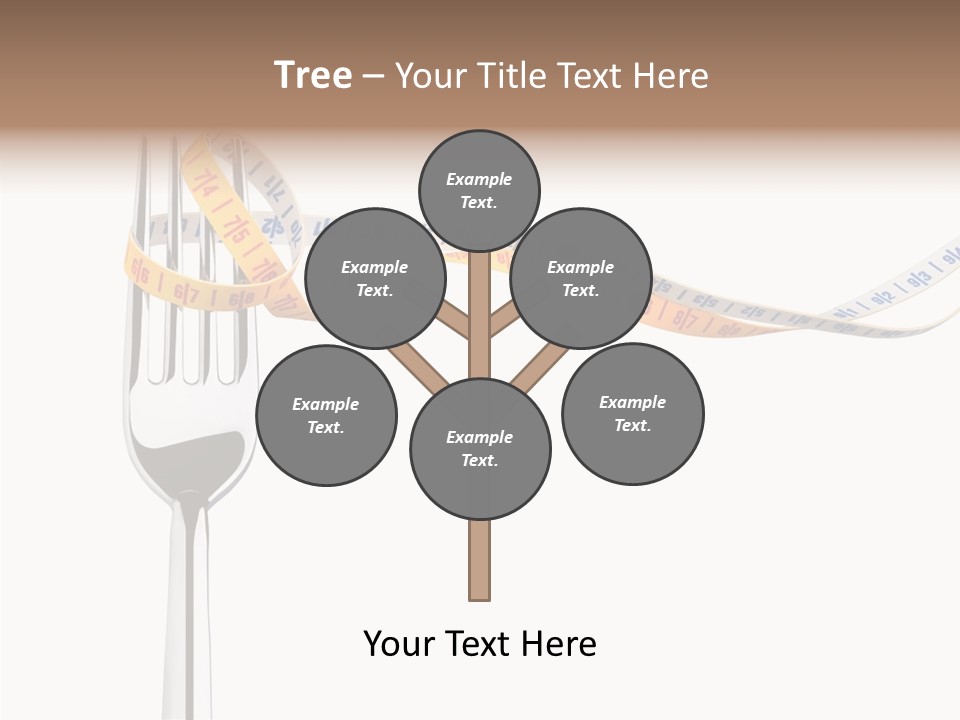 Close Lifestyle Overweight PowerPoint Template