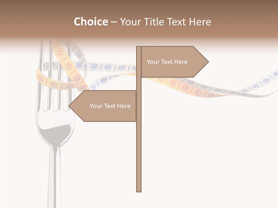 Close Lifestyle Overweight PowerPoint Template